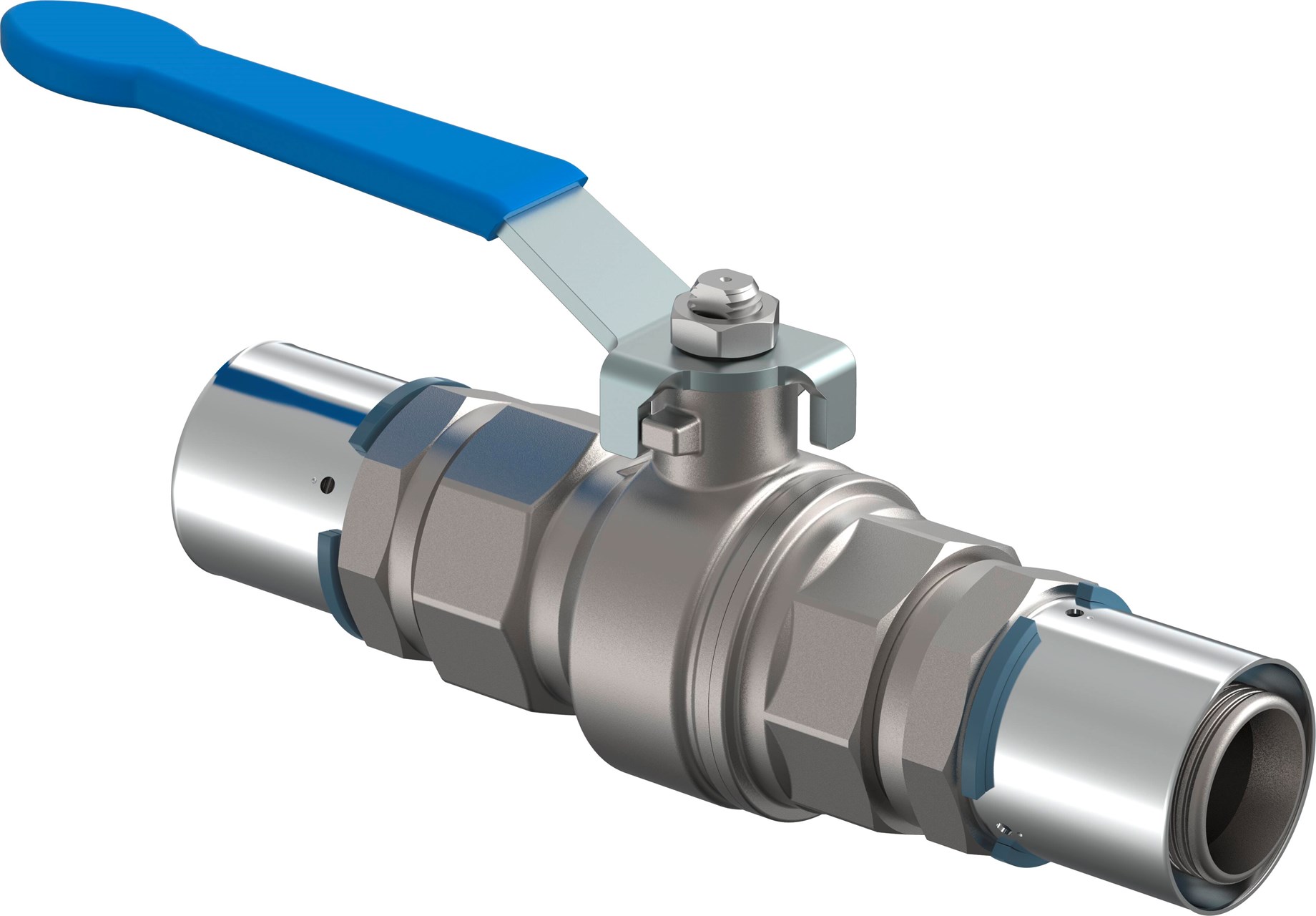 Uponor S-Press kogelkraan met hendel 40