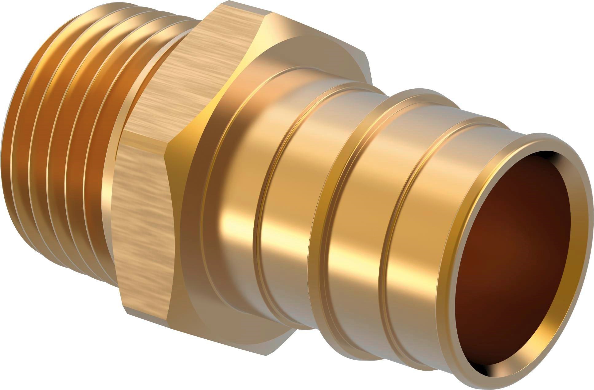 Uponor Q&E - Messing fitting
- Kartonnen doos verpakking
 PL 32-R1"MT