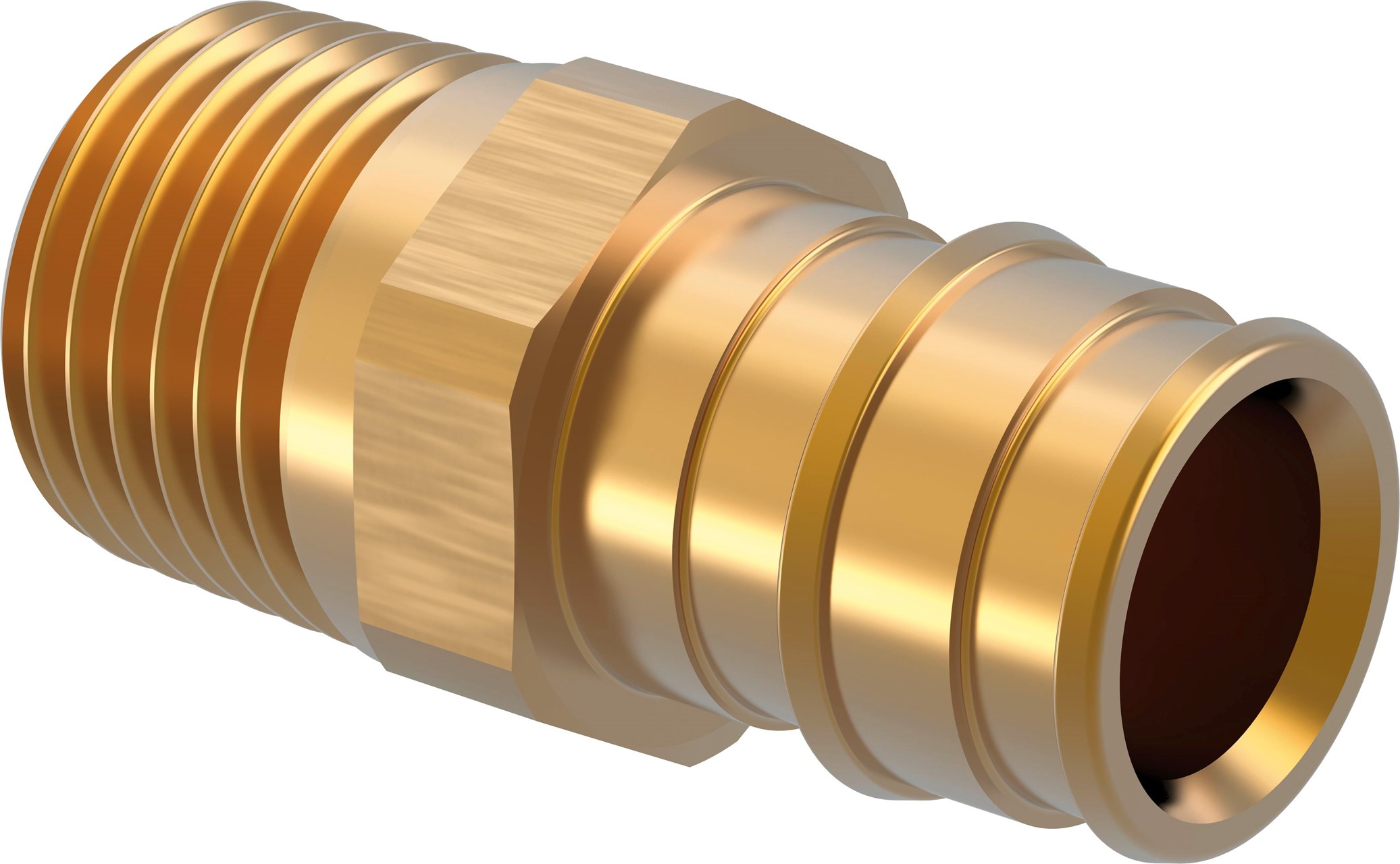 Uponor Q&E adapter buitendraad DR 20-R1/2"MT