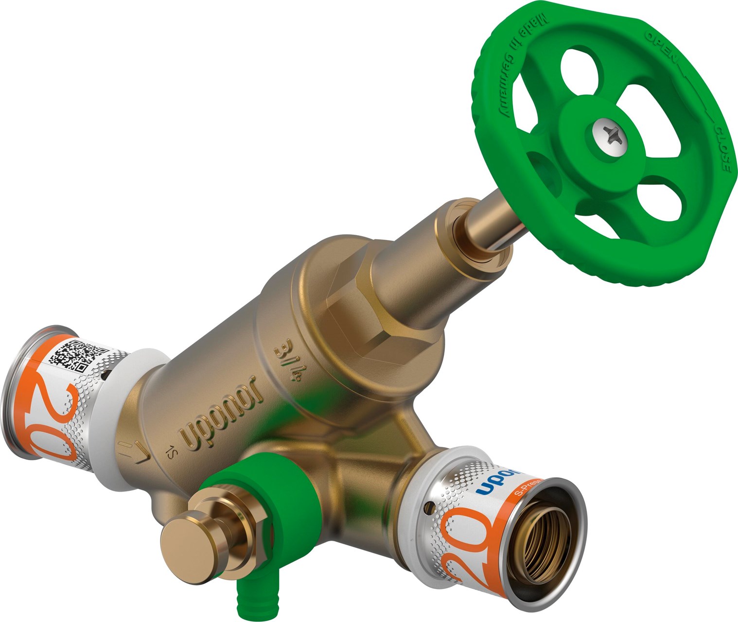 Uponor S-Press PLUS stopkraan spindel 20