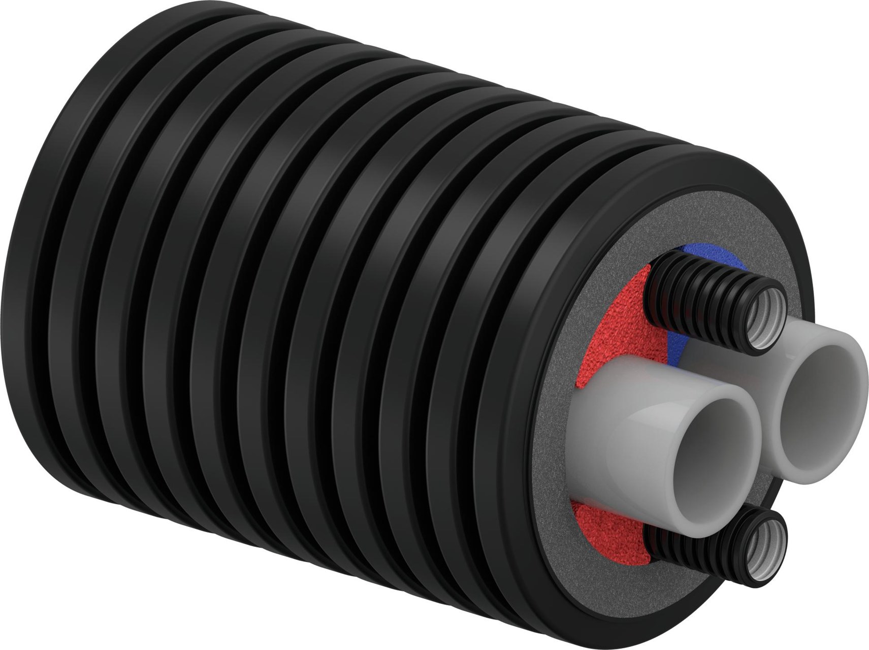 Uponor Ecoflex Thermo  Twin HP 2x63x5,8+2x32x3,5/200