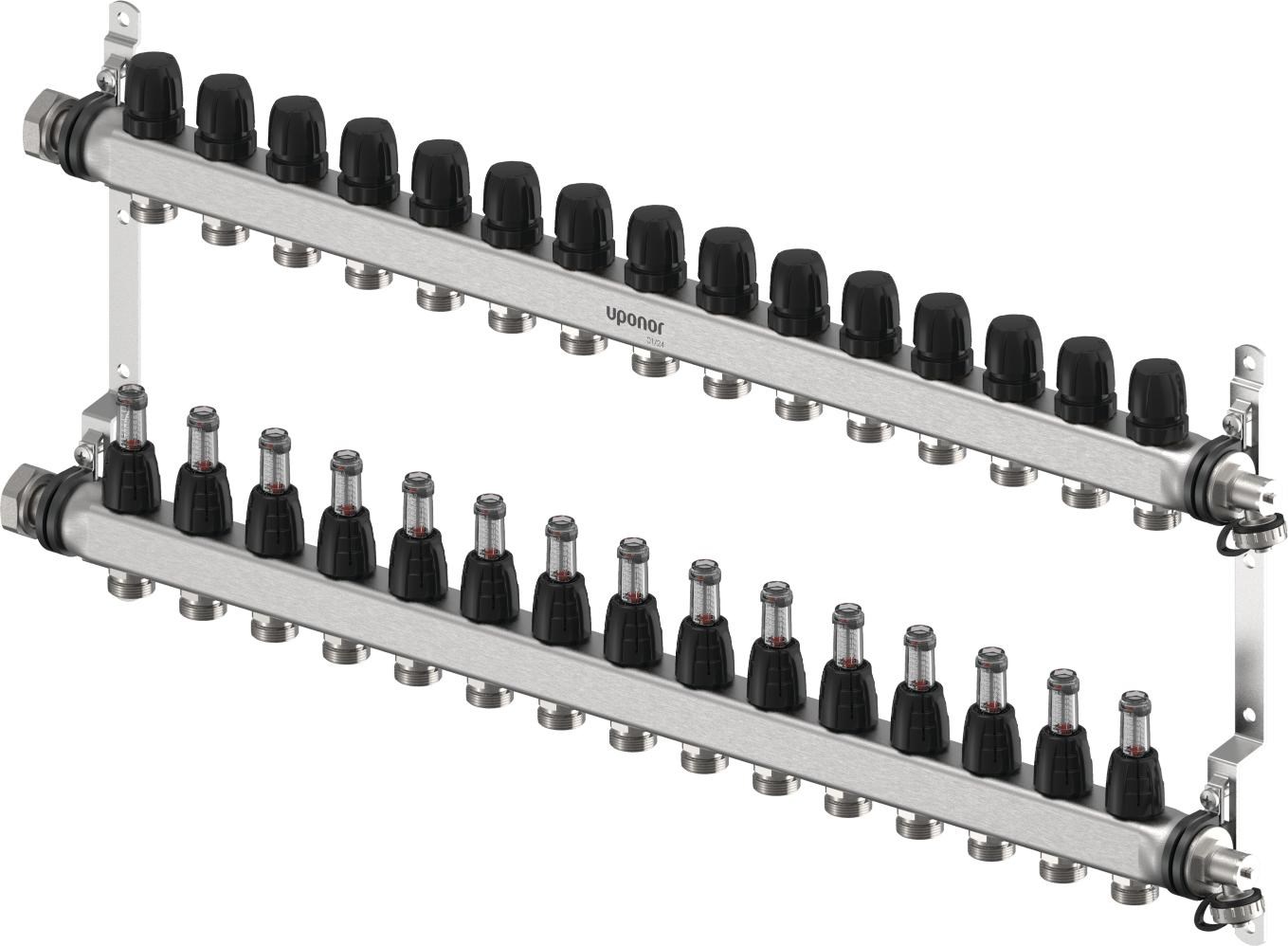Uponor Vario S Verdeler FM 15xG3/4 Euro - G1