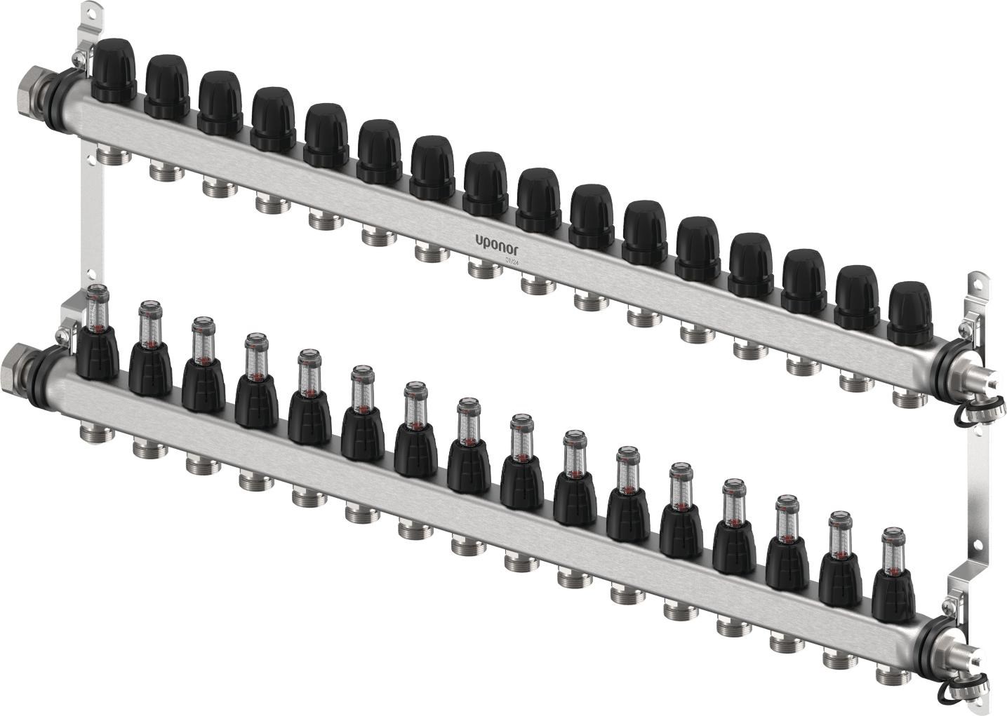 Uponor Vario S Verdeler FM 16xG3/4 Euro - G1