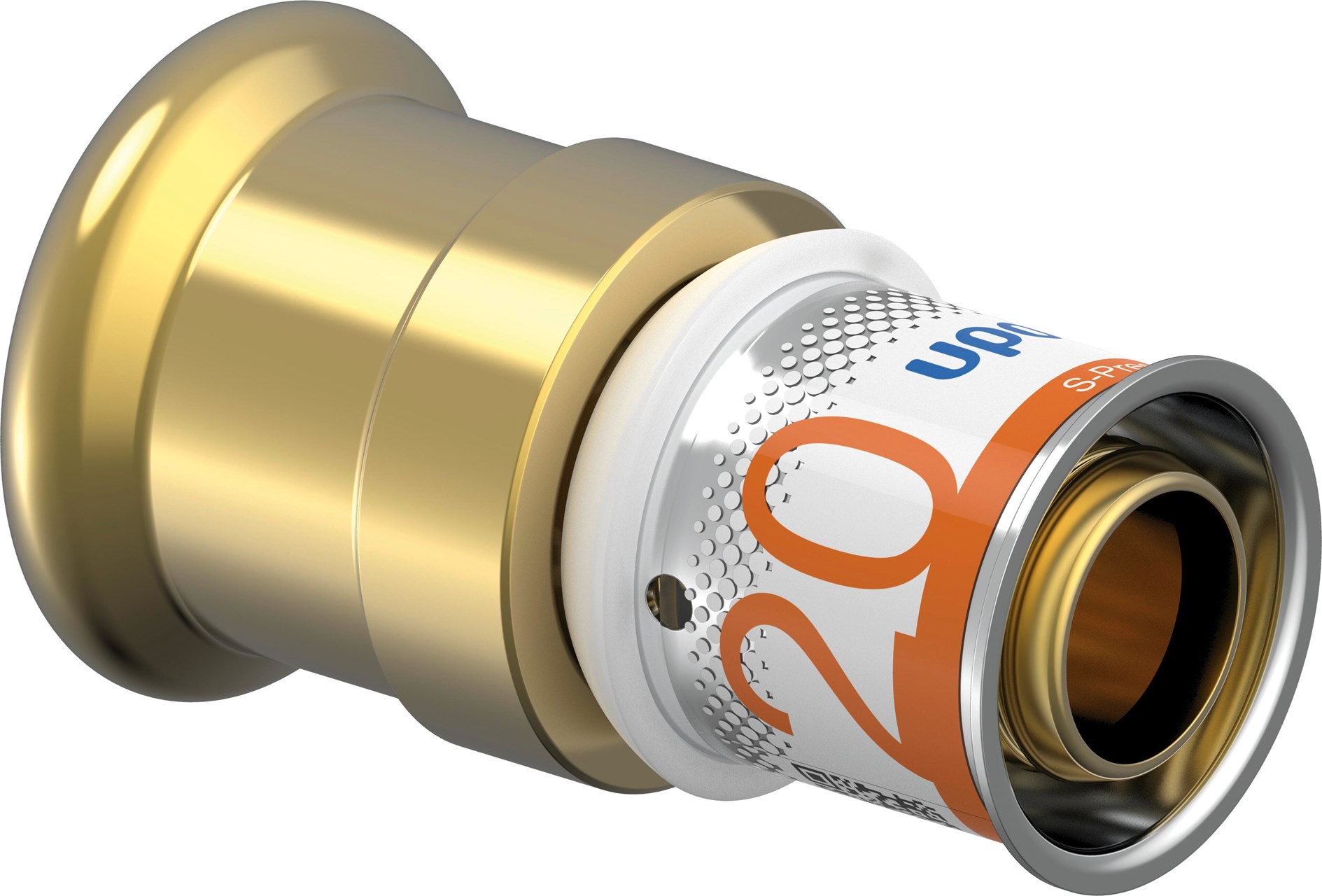 Uponor S-Press PLUS Adapter voor koperen en roestvrijstalen buizen  20-22CU-SST