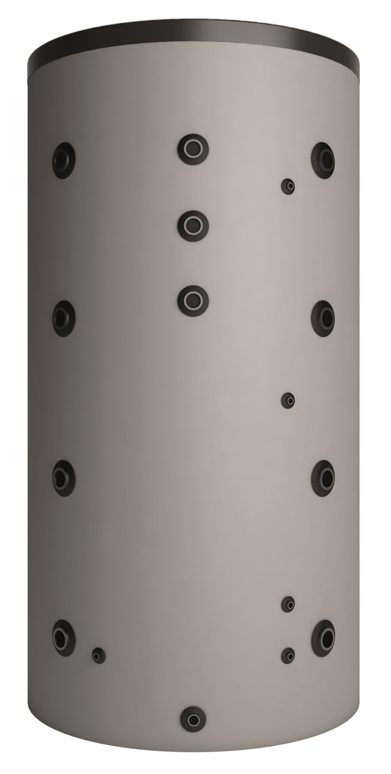 alpha innotec Buffervat 1000L diffusiedicht geïsoleerd