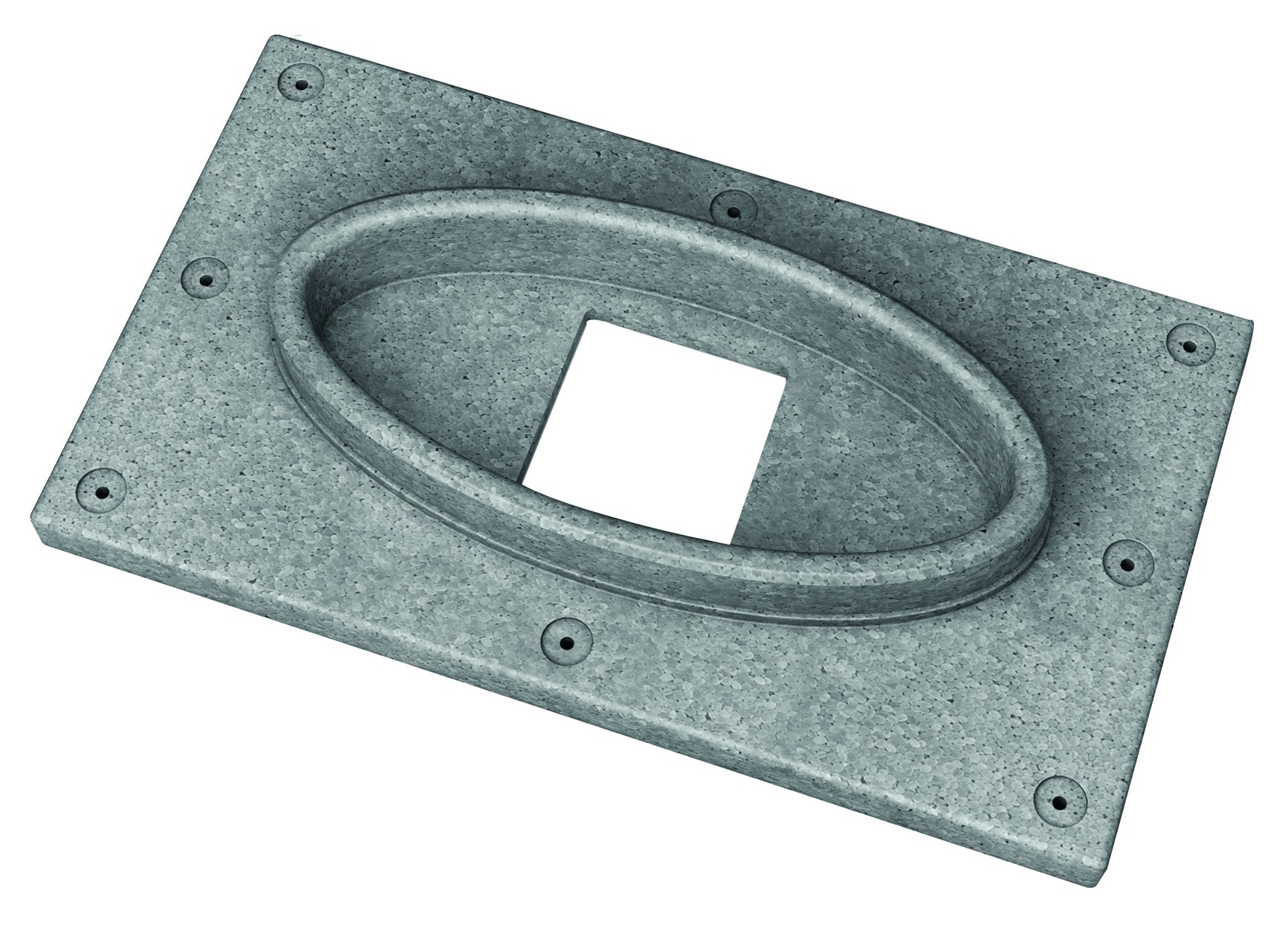 Alpha innotec Wandaansluitadapter 2 Stuks rechthoekig