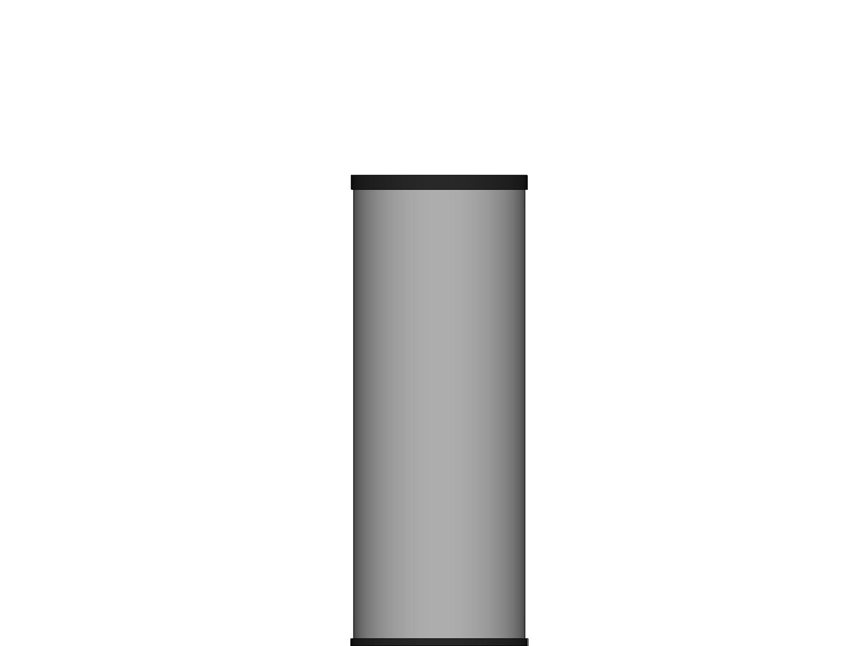 Buffervat 500L diffusiedicht geïsoleerd
