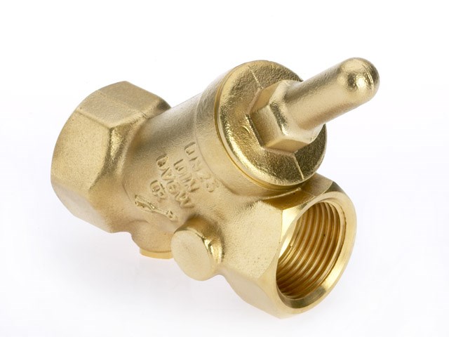 Komfort terugslagklep CR messing DN25 RP 1"