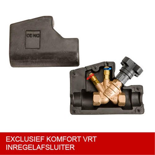 Komfort Isolatieschaal voorinstelbaar inregelventiel DN32