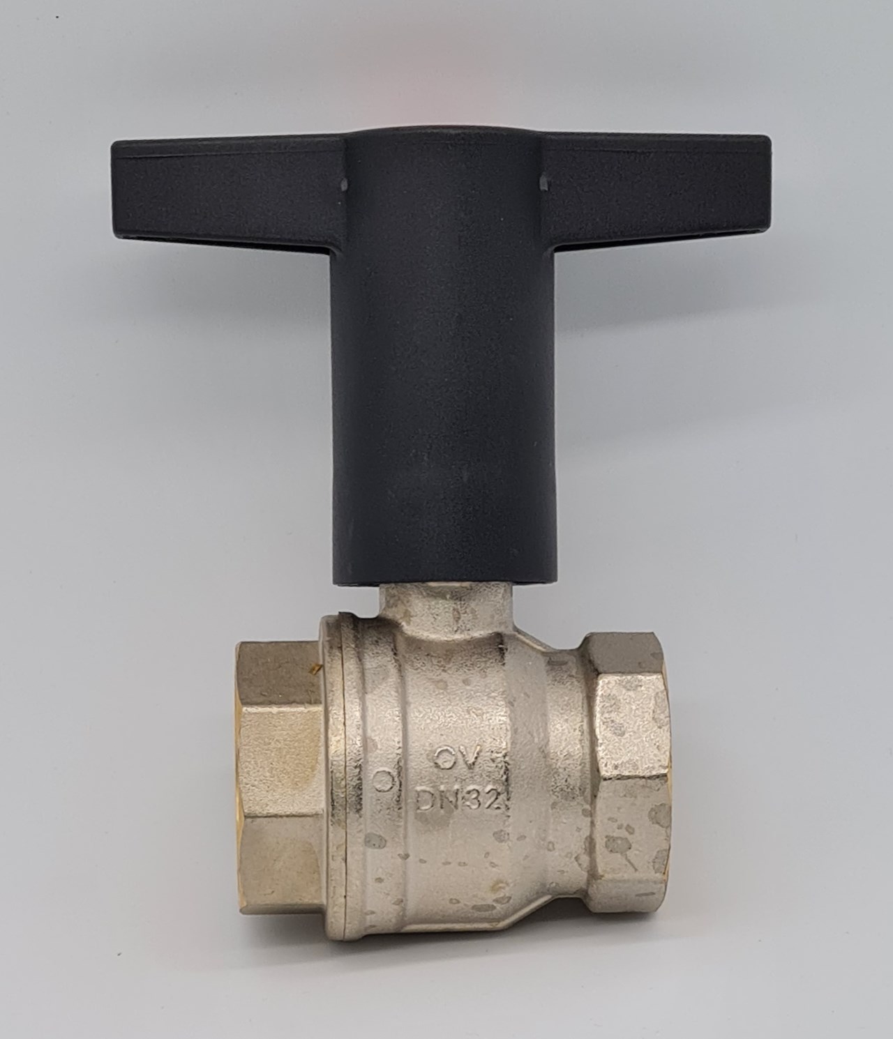 Komfort Kogelkraan messing bi,knevelgr.Kunst.DN32 11/4"
