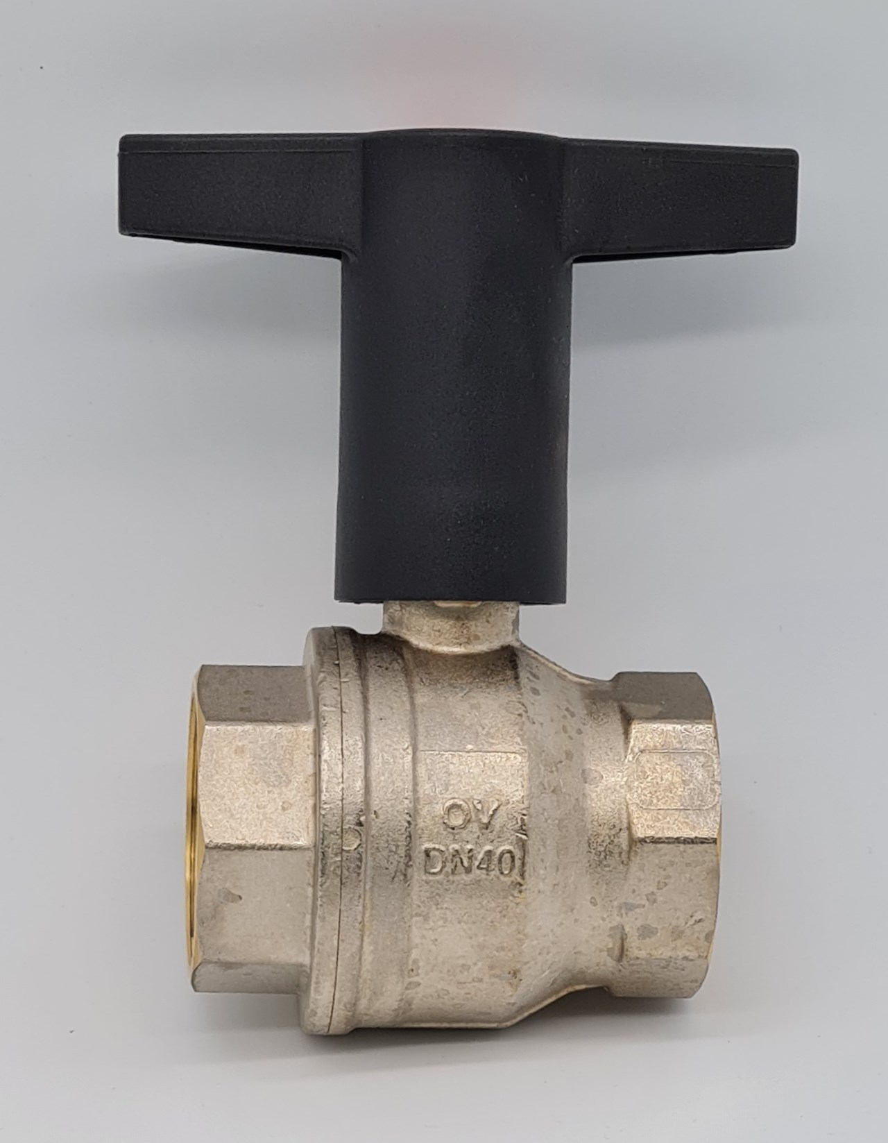 Komfort Kogelkraan messing bi,knevelgr.Kunst.DN40 11/2"