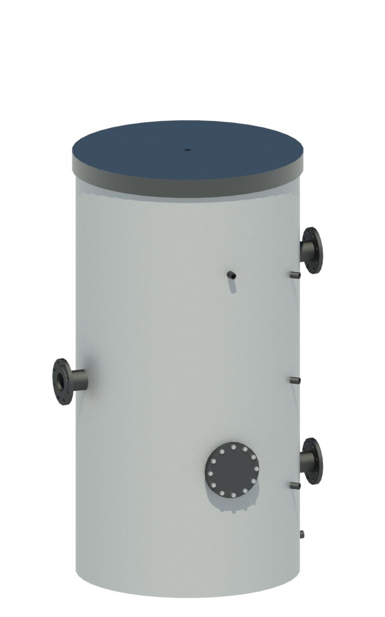 Komfort isolatie buffervat 750l verwarmen neodul 80mm