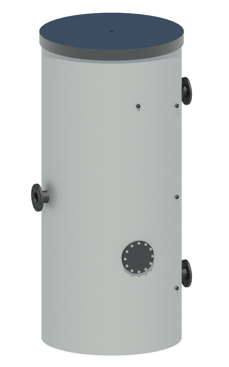 Komfort isolatie buffervat 1000L verwarmen(+koel) tbv Komfort buffervat koelisolatie al gemonteerd