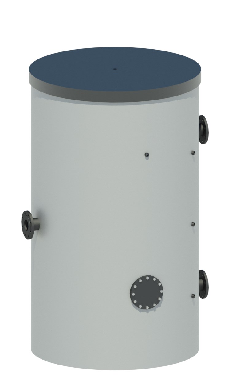 Komfort isolatie buffervat 1200L verwarmen(+koel) tbv Komfort buffervat koelisolatie al gemonteerd
