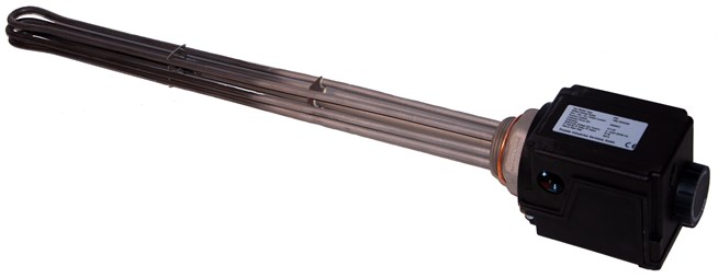 alpha innotec E-element 6 kW, aansluitspanning 3~N/PE 400V / 50Hz, inbouwdiepte 500 mm.
