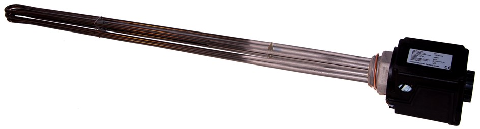 alpha innotec E-element 9 kW, aansluitspanning 3~N/PE 400V / 50Hz, inbouwdiepte 700 mm.