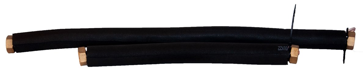 alpha innotec IPW 1", Aansluitset t.b.v. LWD, LWDV & HYBROX 5 & 8. Trillingsontkoppeling tussen hydraulische verbindingsleiding en condensor