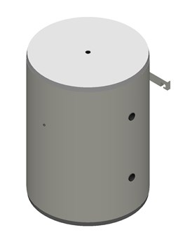 Alpha innotec Buffervat 120 L diffusiedicht geïsoleerd - Split