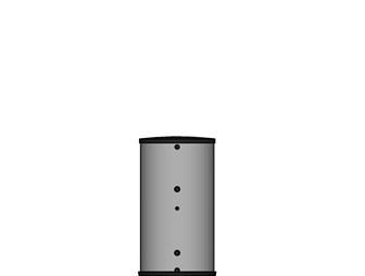 alpha innotec WWS 303.2, Tapwater buffervat 300L 3,5m2+voeler