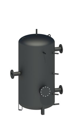Komfort buffervat 750l, excl. isolatie, tbv alpha innotec WP pro series