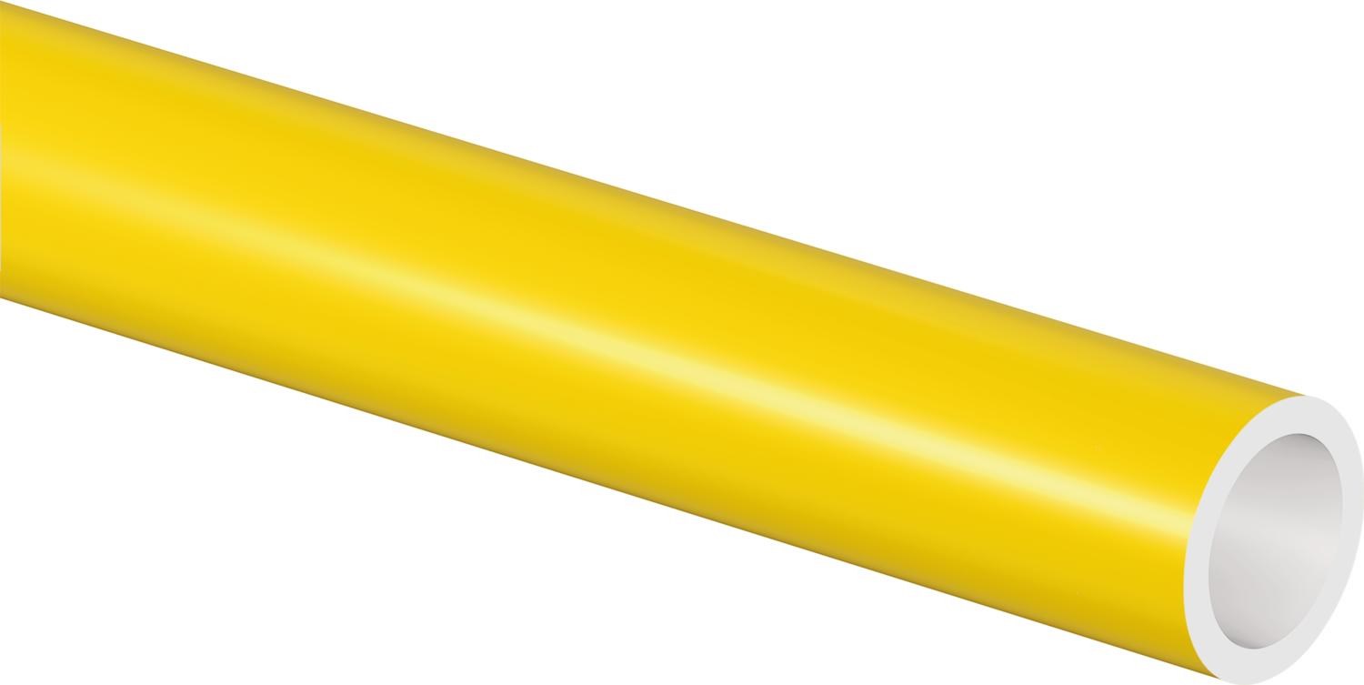 Uponor GAS evalPEX leiding geel 25x3,5 50m