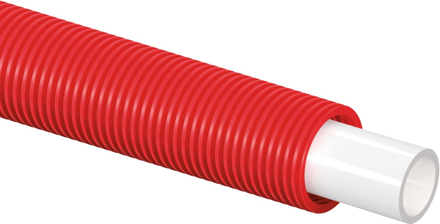 Uponor Radi Pipe naturel in mantelbuis PN6 red 16x2,0 25/20 50m