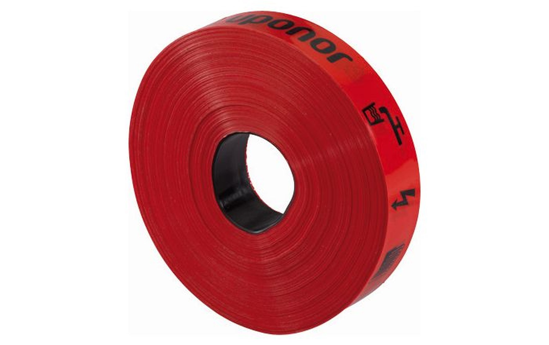 Uponor Ecoflex markeringstape rood 40mm x 250m