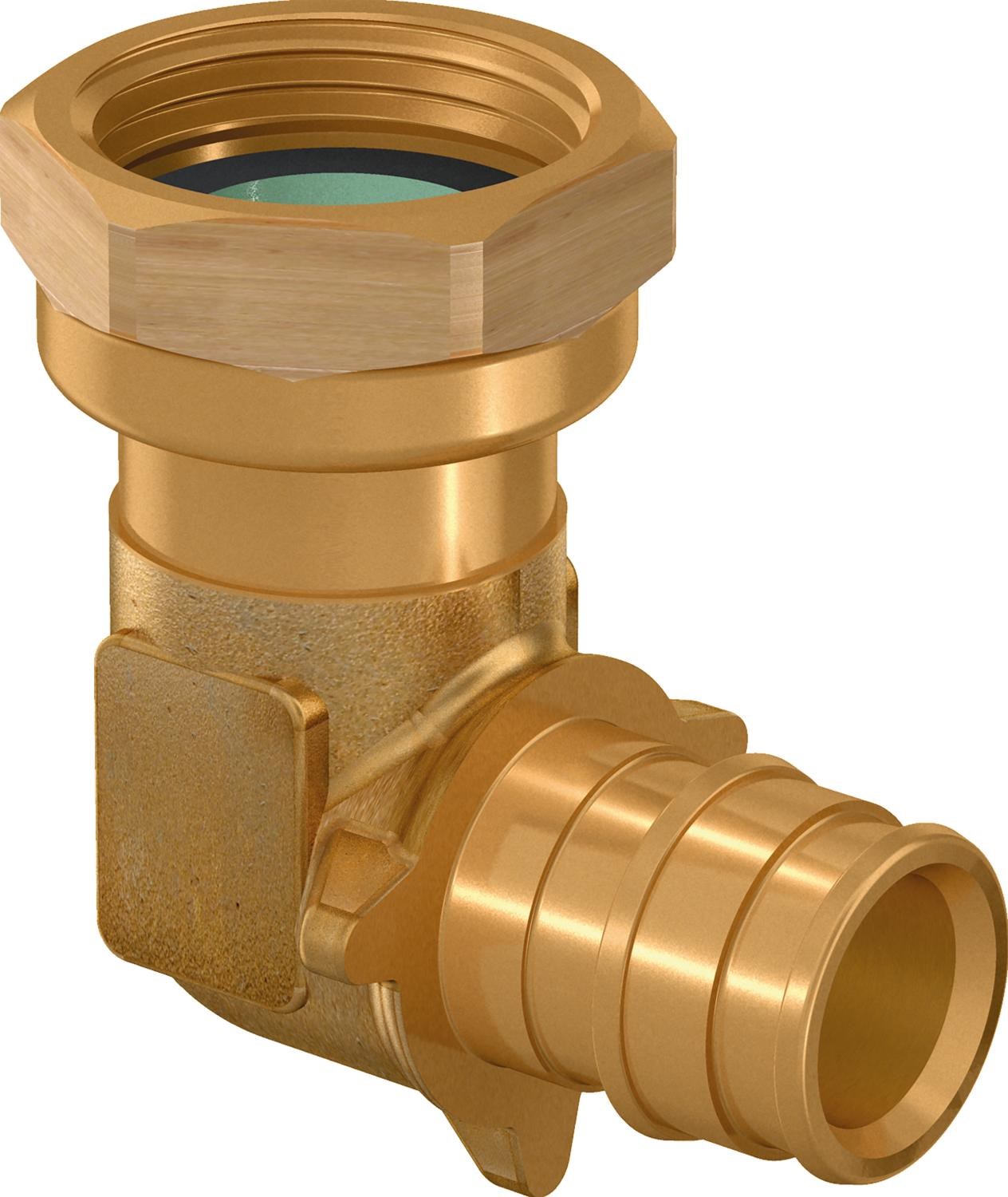 Uponor Quick & Easy schroefverbindingsknie bi. PL 12-G3/8"SN