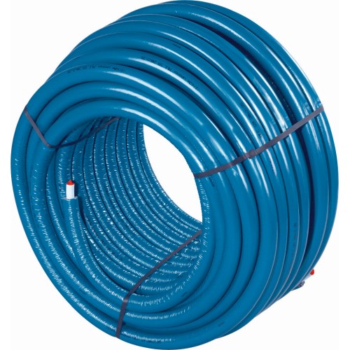 Uponor Uni Pipe PLUS wit 16x2,0 voorgeìsoleerd, S10, blue rol 75 m