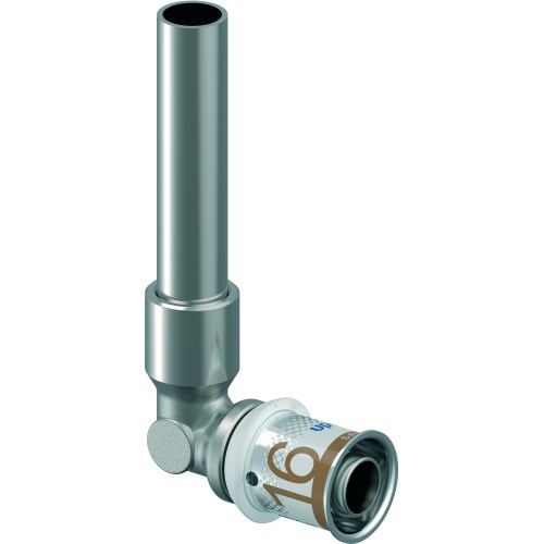 Uponor S-Press PLUS knie overgangsstuk 16-12CU l=150mm