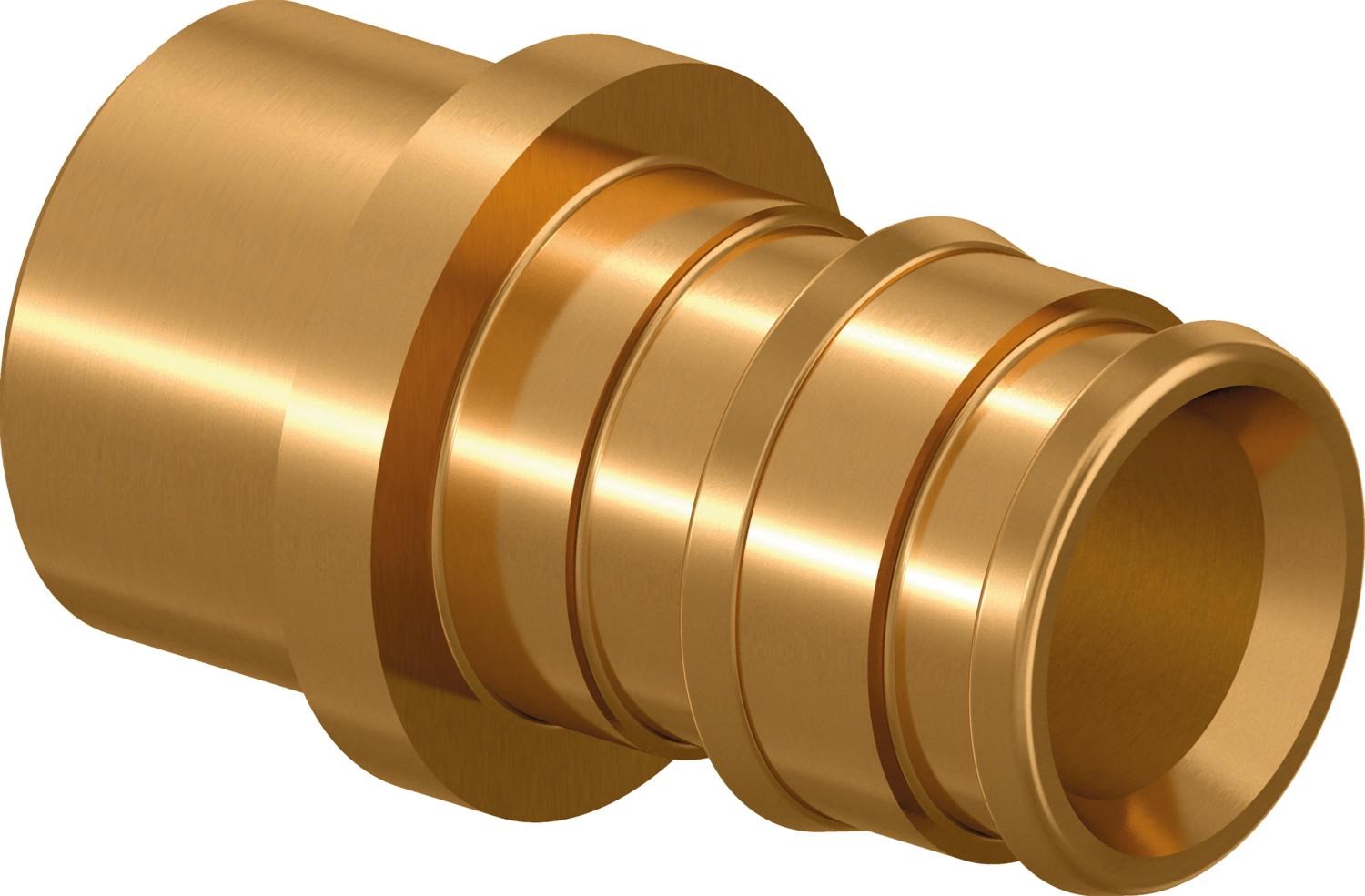 Uponor Q&E overgangskoppeling soldeer PL 20-15CU