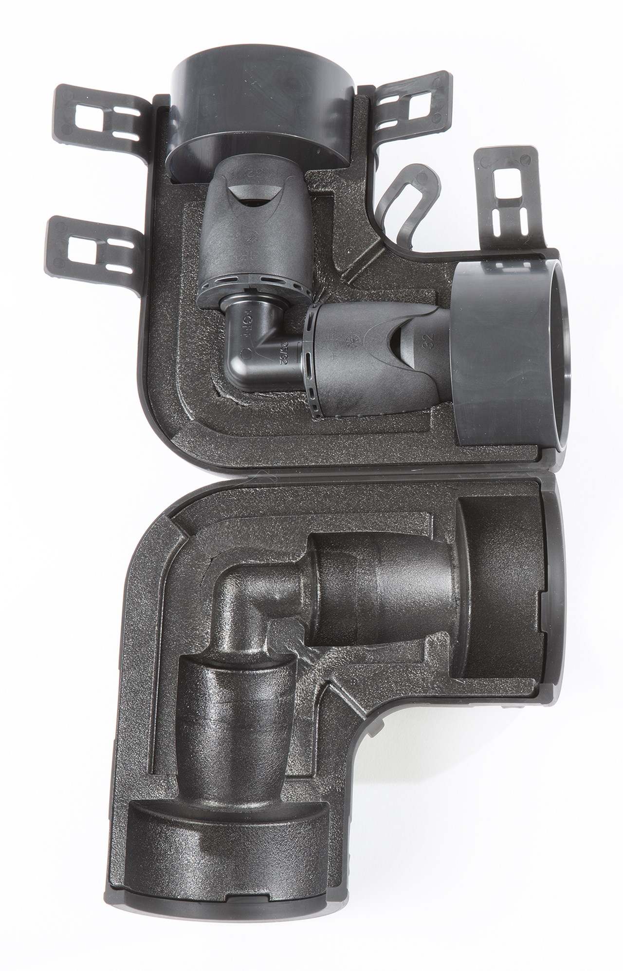 Georg Fischer COOL-FIT 4.0 Push System knie 90° PN16 d25