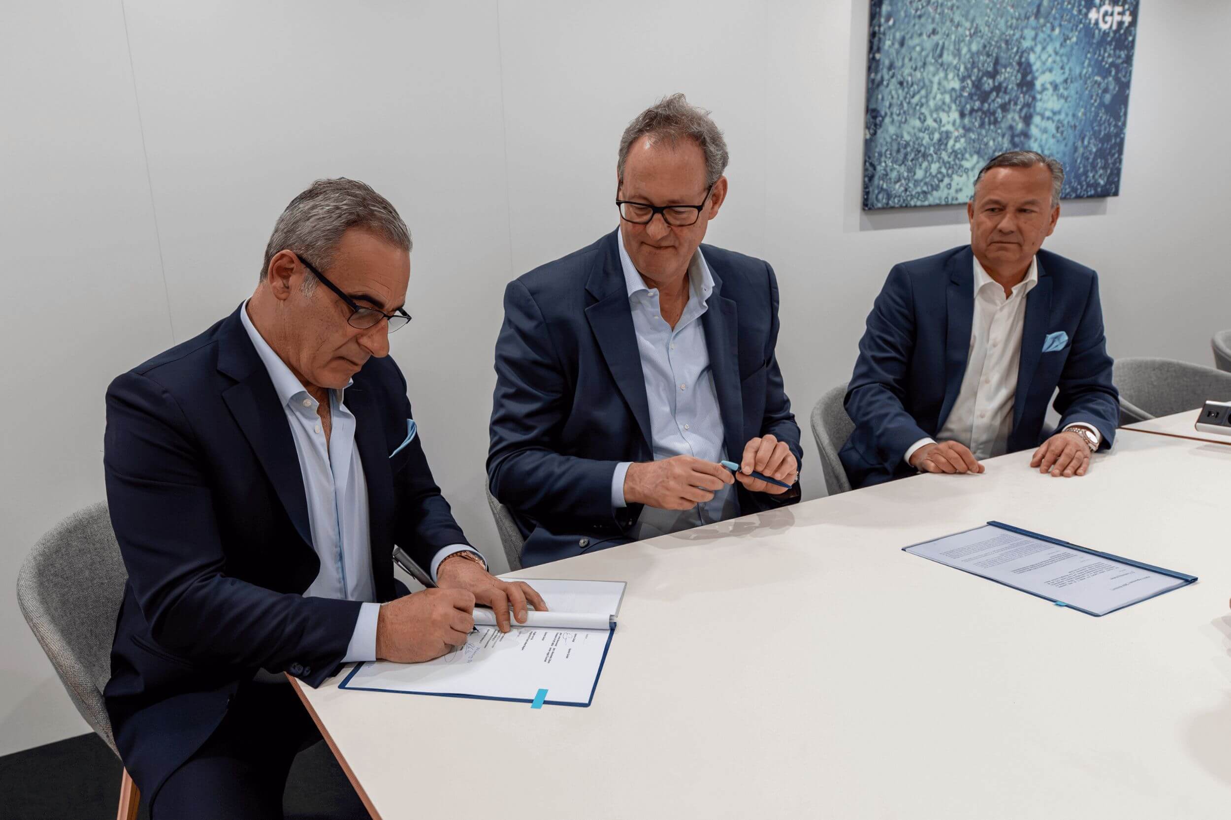 Contract signing Nathan Group