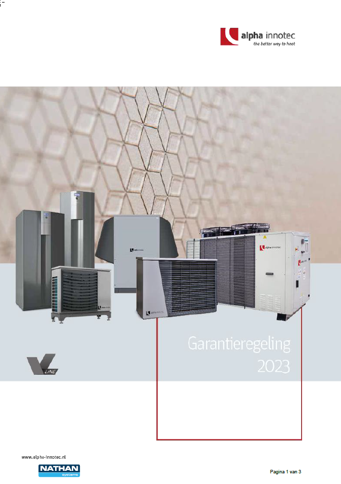 Garantievoorwaarden alpha innotec
