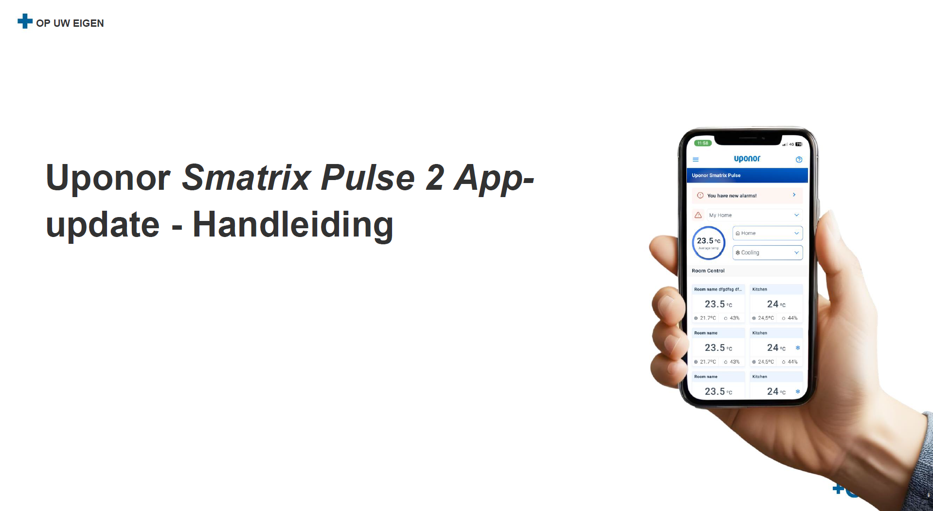 Handleiding Smatrix Pulse App