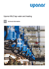 Uponor MLC tap water and heating