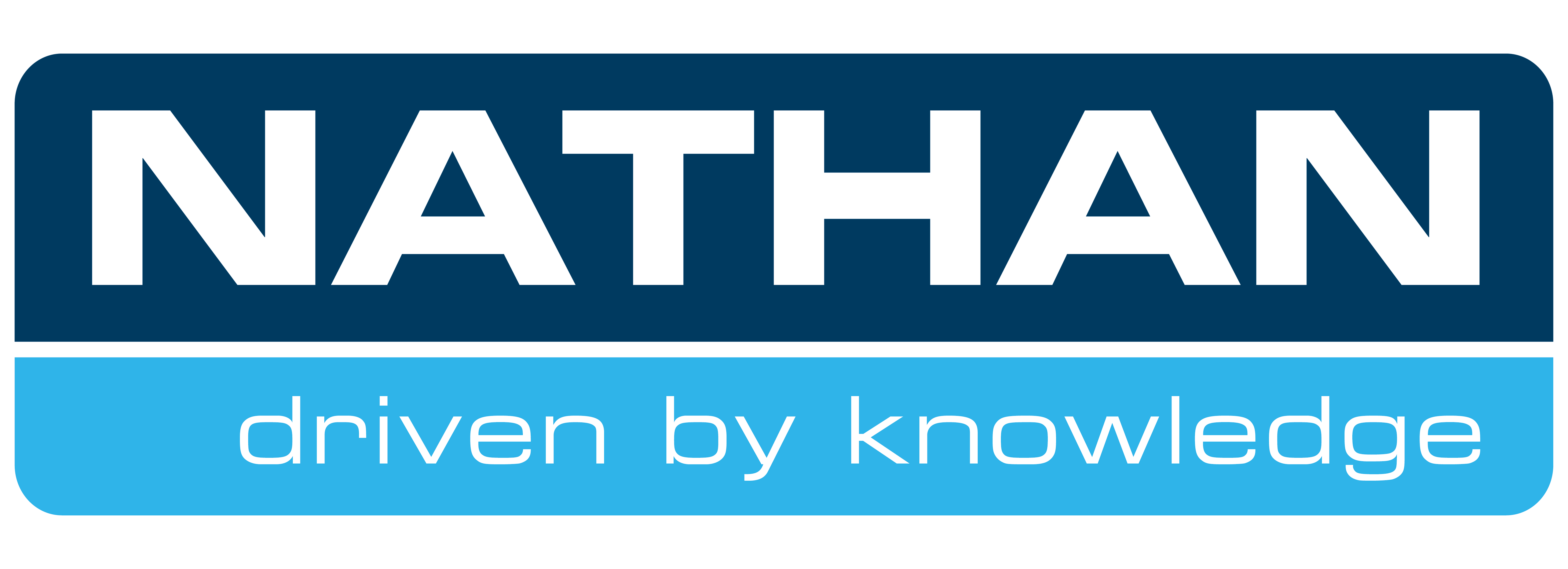 Nathan logo - Driven by knowledge