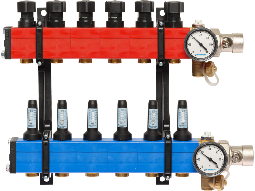 Verdelers vloerverwarming FR