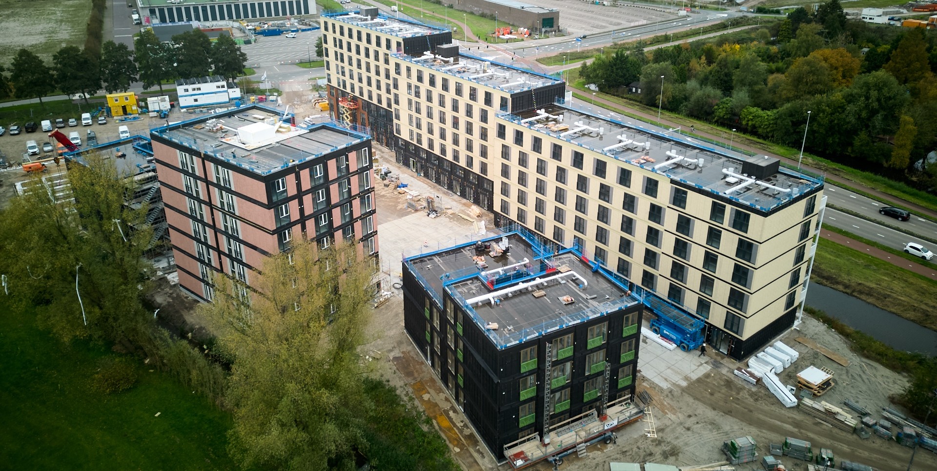 Modulaire woningen de Nieuwe Kern Amsterdam