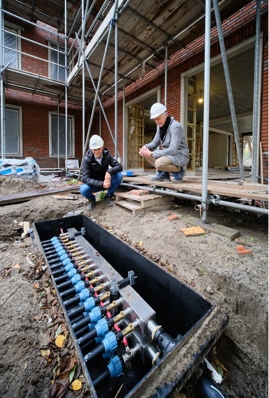 Wisselaar zonthermie