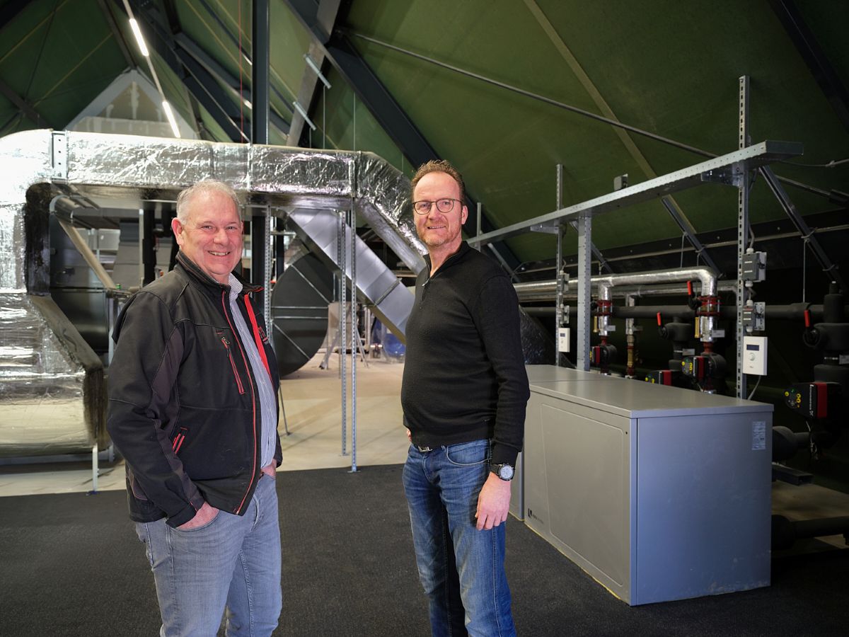 Sjacco Joosten (ITH) en Hans Steenbeek (A1 Montage)