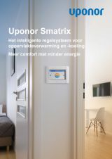 Uponor Smatrix_Het intelligente regelsysteem voor oppervlakteverwarming en -koeling
