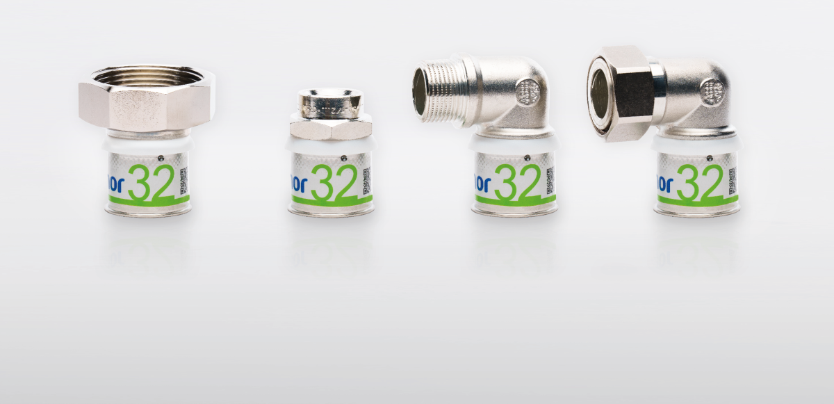 Koppelingen  voor warmtepompen, circulatiepompen en ontluchters